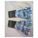 2) Pair Kast Gear Inferno Fishing Gloves, L
