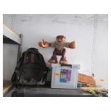 File and Go, Wooden Wall Decor, Backpack,