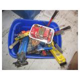 Tote with Hand Tools, Senco Hardware, Staple