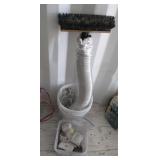 Dryer Hose, Brackets, Broom, Spigot