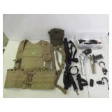 Tactical Vest, Airsoft Guns, Ball Cap