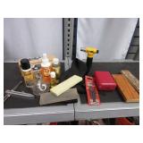 Butane Fuel, Lamp, Lubricating Oil, Grinder Stones
