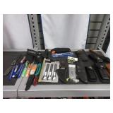 Pocket Knives, Box Cutters, Fishing Knives,