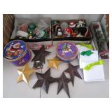 Tin Starts, Christmas Decorations, 3) Note Pads