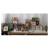 Christmas Decorations, Stocking Holders, Book