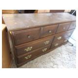 Dresser with Metal Handles