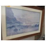 Framed Ocean Artwork