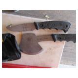 Smith and Wesson Hatchet and Knife