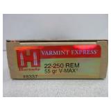 Hornady 22-250 REM Ammo