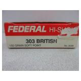 Federal 303 British Ammo