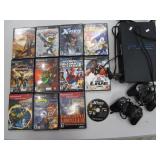 PS2 Console With Games And Controllers