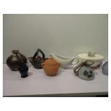 Creamers, Vases, Pitchers, Pottery