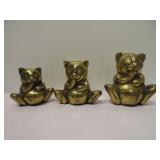 3) Brass Bears