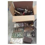 License Plates, Bottles