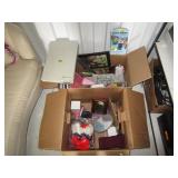 HP Scan Jet, Keyboard, CDs, Picture Frame, Photo