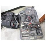 Inflator, Drills, Saws, Chargers, Lights