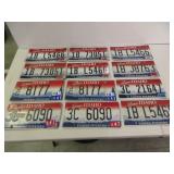 12) Idaho License Plates