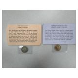 Gold Plated and "No Cents" Liberty Nickels