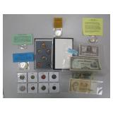 Foreign Coins and Bills