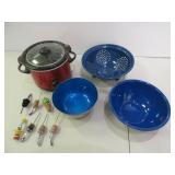 Slow Cooker, Jamestown Bowl, Food Strainer, Bowls