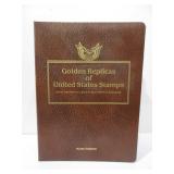 Golden Replicas Of U.S. State Stamps
