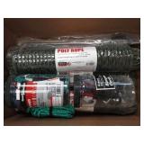 4) New Camo Poly Rope, Bungee Cords