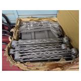 Metal Shelf Unit with Baskets