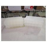 6) Plastic Bead Cases Or Fishing Fly Cases