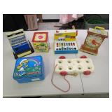 Tin Toy Cash Registers, Smurfette Lunch Box, Jack
