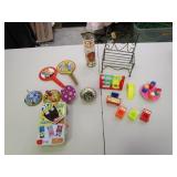 Vintage Pick Up Stix, Noise Makers, Little People