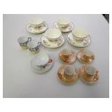 Variety Tea Cups And Saucers