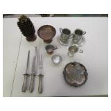 Pewter Collectibles, Acorn Style Candle Holder