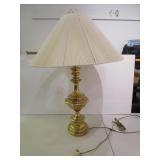 Lamp with Gold Colored Base