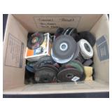 Box Of Various Grinding Wheels