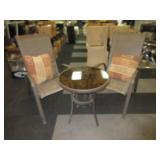 2) Patio Chairs,Table