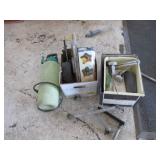 Sprayer, Roller, Air Pumps, Triple Beam Balance,