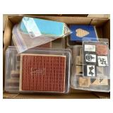 Rubber Stamps: Textured Backdrops, Designs, Corner