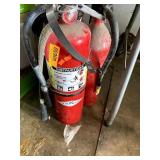 3) Fire Extinguishers