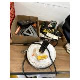 Extension Cord, Corner Levels, Mask, Hand Tools,