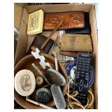 Leather Wallets, Jewelry Box, Nut Crackers, Bowl