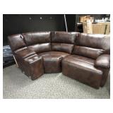 PRI Leather Sectional *Missing Pieces