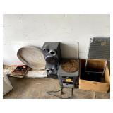 Step Stool, RCA 5 Disc Changer, Computer Cords,