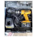 DeWalt Battery Powered Drill with Charger