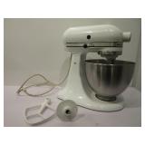 Kitchen Aid, Mixing Bowl And Attachments