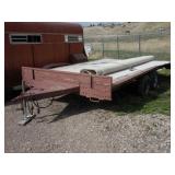 Flatbed Tandem Axle Trailer