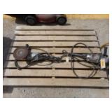 2) Black & Decker Heavy Duty Hand Grinders