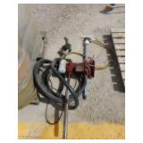 Pump and Nozzle for Portable Fuel Tank