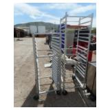 2) Racks *One missing wheel"