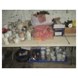 Contents On & Under Table, Oil Filter, Shop Rags
