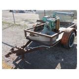 3" Trash Pump with Trailer